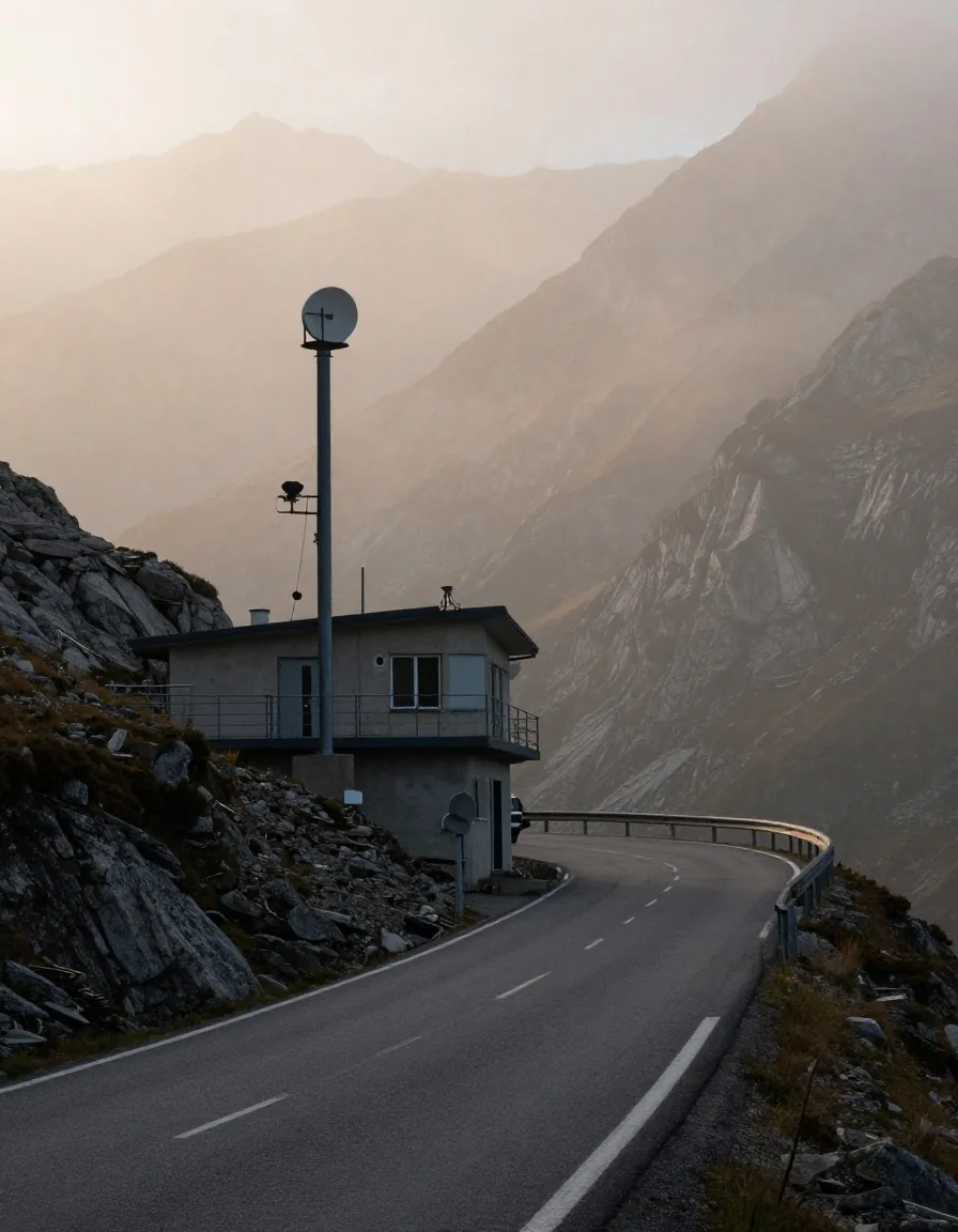 Operational control and data processing standards for Austrian alpine road transit